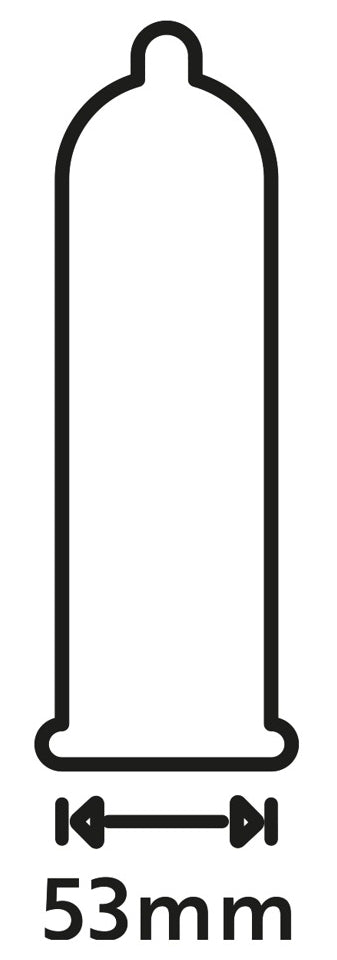 Préservatifs en latex Original 53mm x12