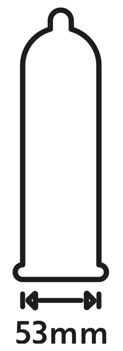Préservatifs en latex Original 53mm x12