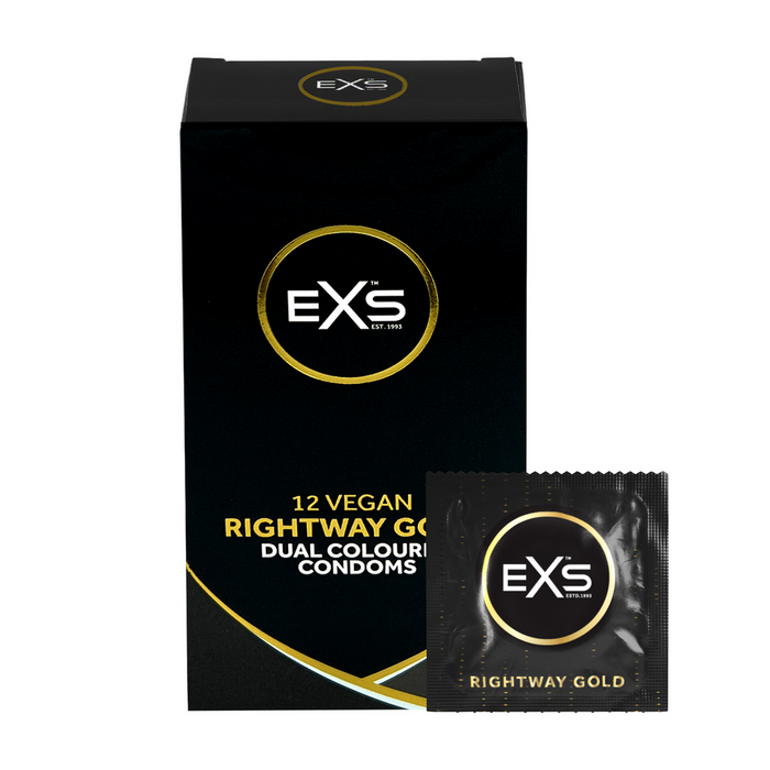 Préservatifs Rightway Gold 53mm x12