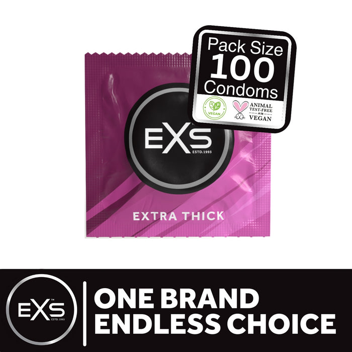 Préservatifs épais Extra Thick 53mm x100