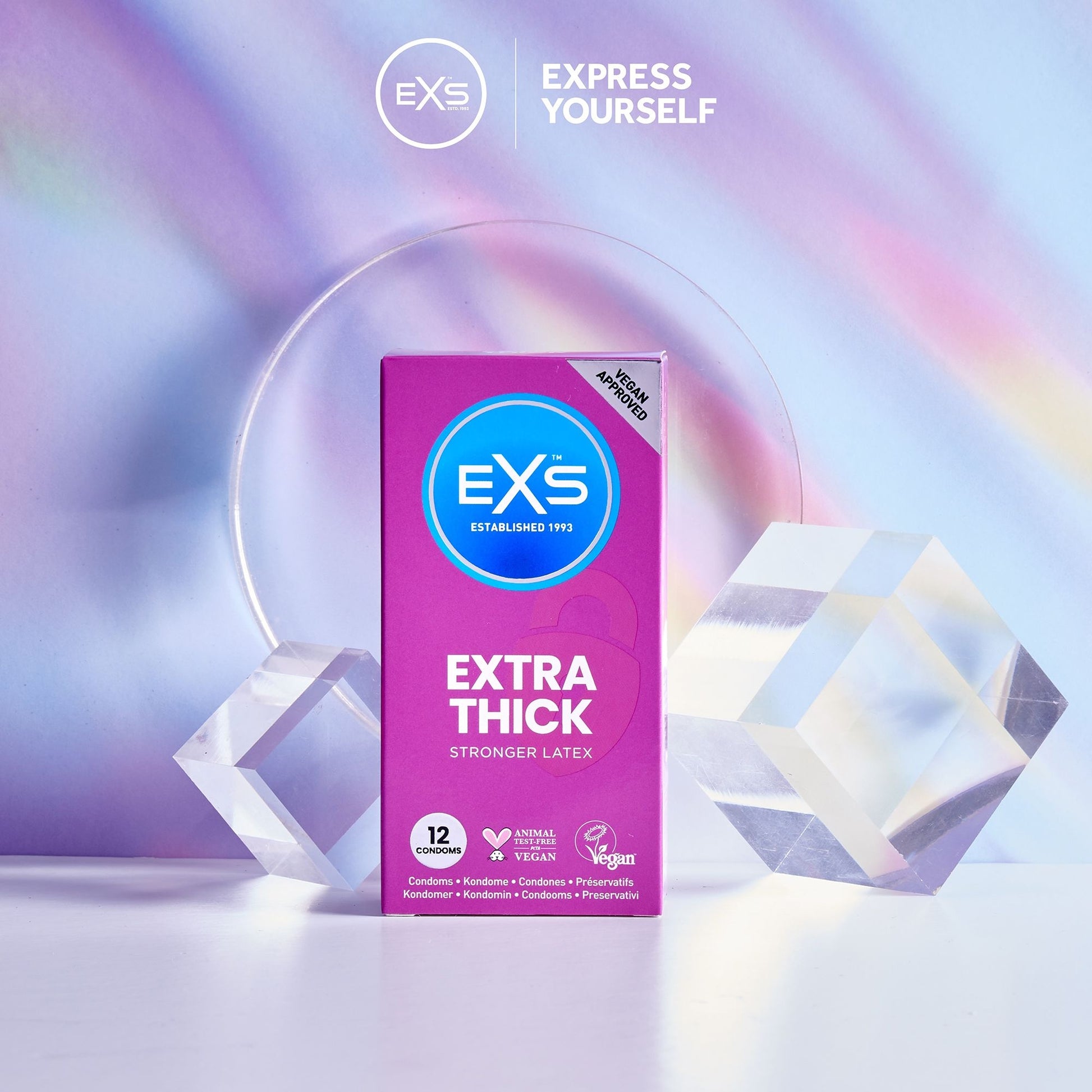 Préservatifs épais Extra Thick 53mm x12