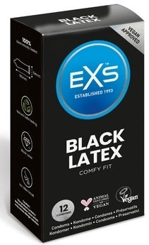 Préservatifs Black Latex 54 mm x12