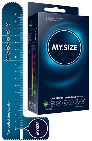 Préservatifs My Size 47mm x10