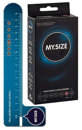 Préservatifs My Size 64mm x10