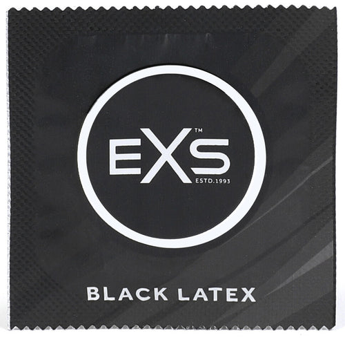 Préservatifs noirs Black Latex 54 mm x48