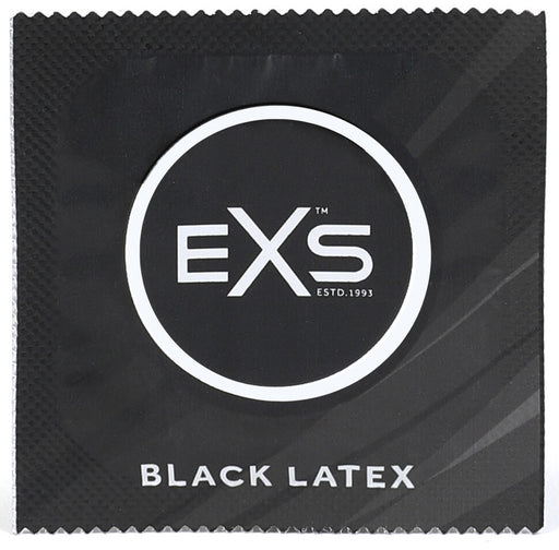 Préservatifs noirs Black Latex 54 mm x48