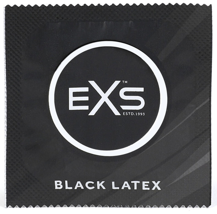 Préservatifs noirs Black Latex 54 mm x48