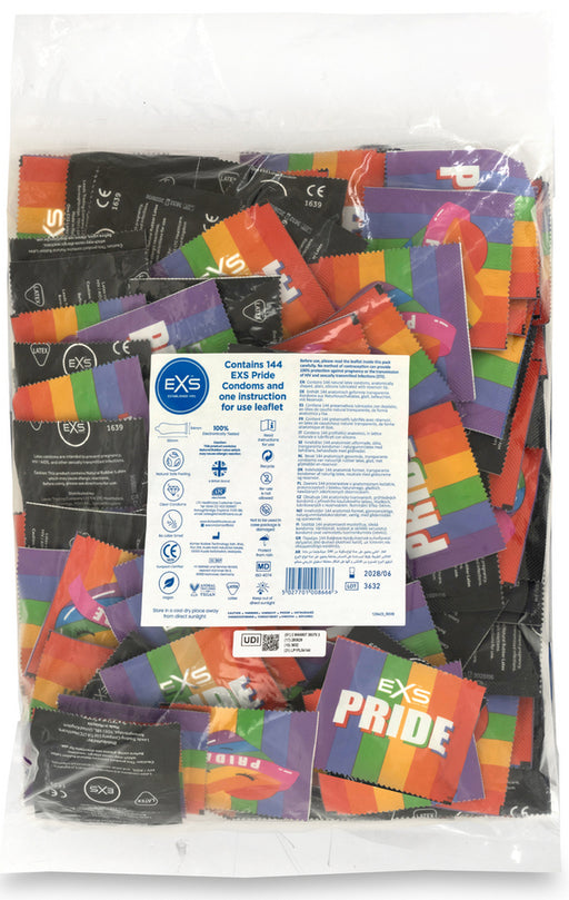 Préservatifs Pride 54mm x144