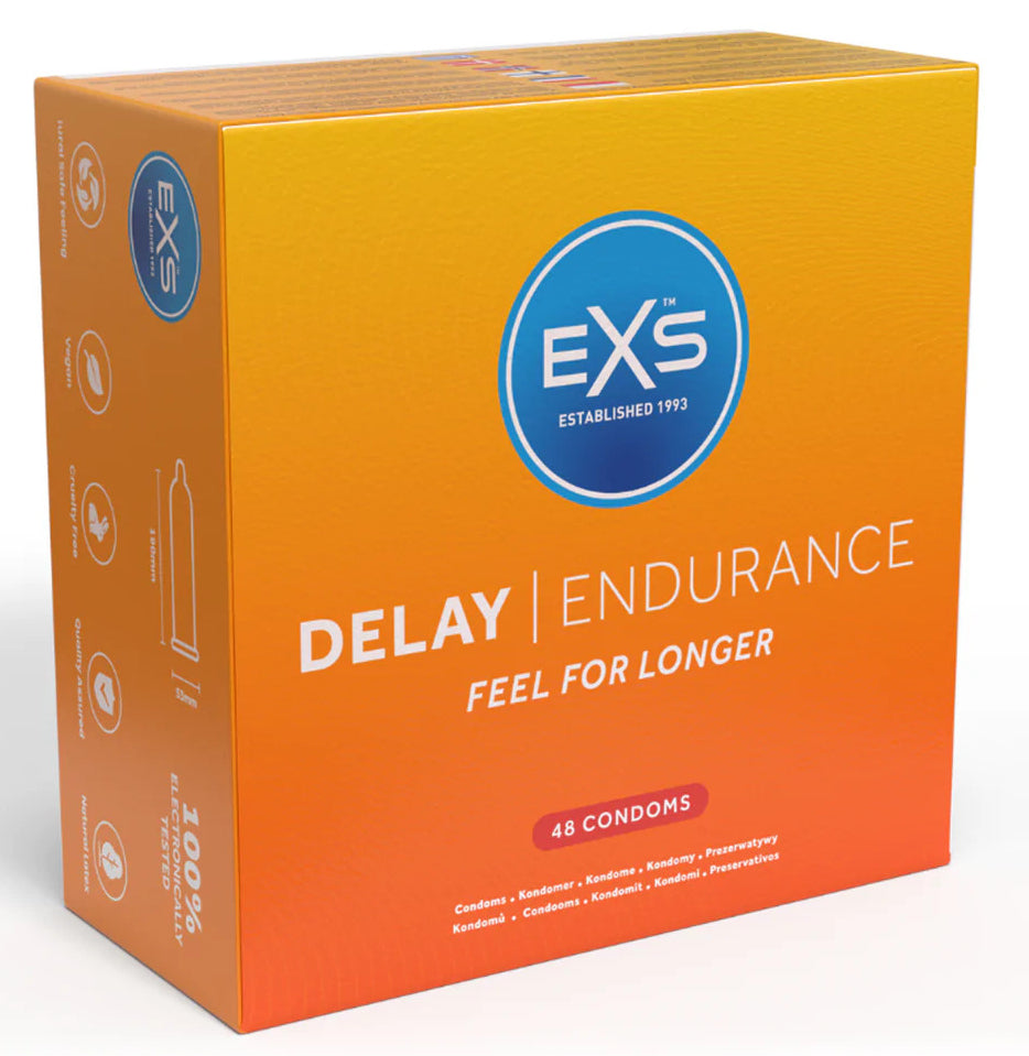 Préservatifs retardants Delay Endurance 53mm x48
