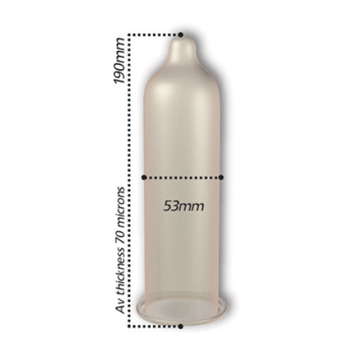 Préservatifs retardant Delay 53mm x12
