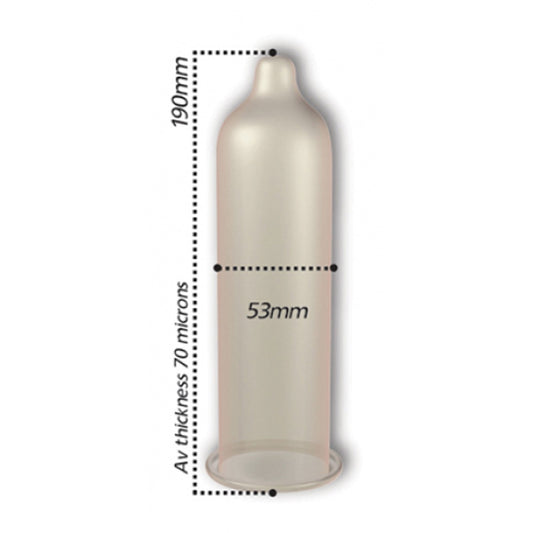 Préservatifs retardant Delay 53mm x12