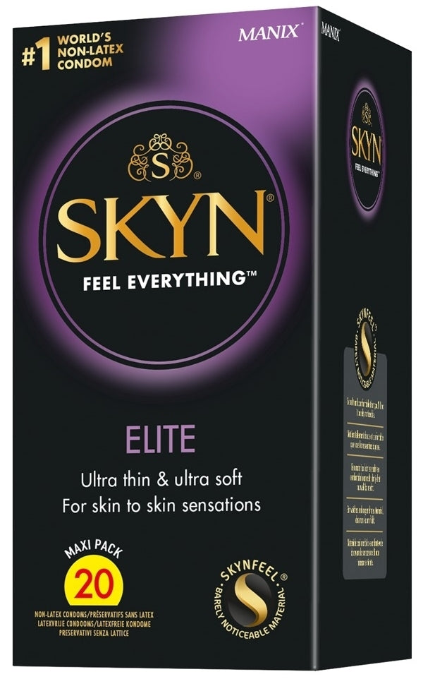 Préservatifs sans latex Skyn Elite 53mm x20
