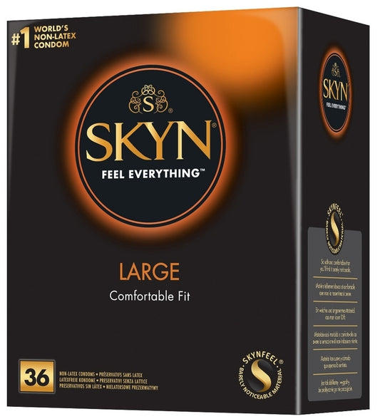 Préservatifs sans latex Skyn Large 55m x36