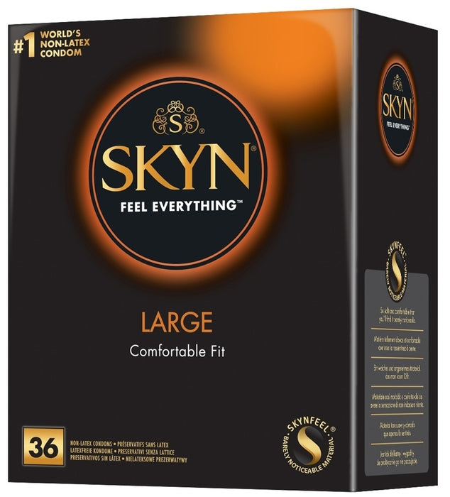Préservatifs sans latex Skyn Large 55m x36
