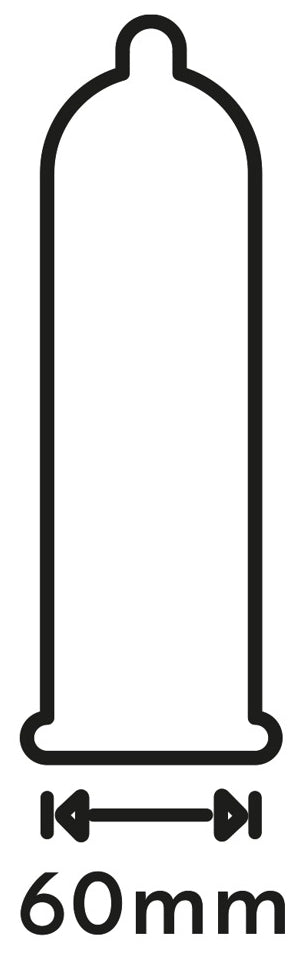 Préservatifs XXL en latex Extra Large 60mm x100