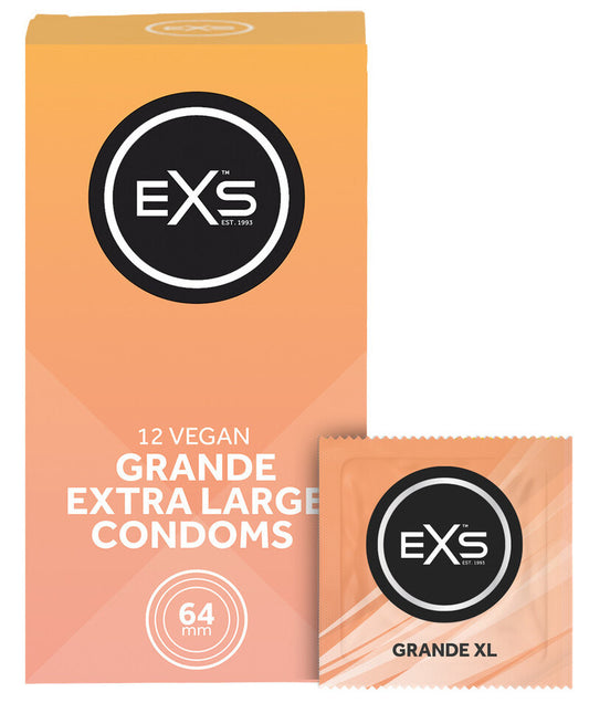 Préservatifs XXL Grande 64mm x12