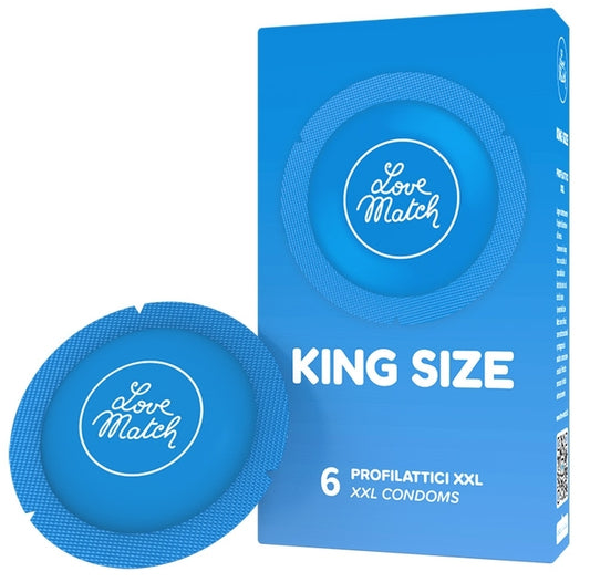 Préservatifs King Size 60mm x6