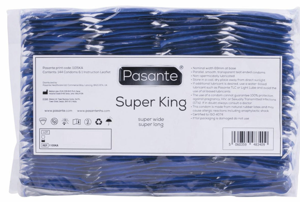 Préservatifs XXL Super King 69mm x144