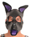 PUPPY SET OREILLES ET LANGUE EN CUIR VIOLET