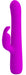 Rabbit à rotation Julian Pretty Love 12 x 2.5 cm Violet