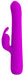 Rabbit à rotation Julian Pretty Love 12 x 2.5 cm Violet