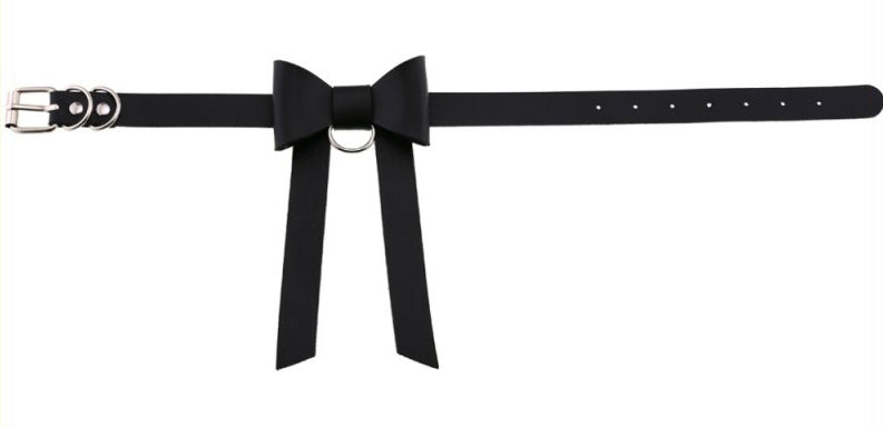 Ras de cou Bow Night Noir