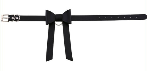 Ras de cou Bow Night Noir
