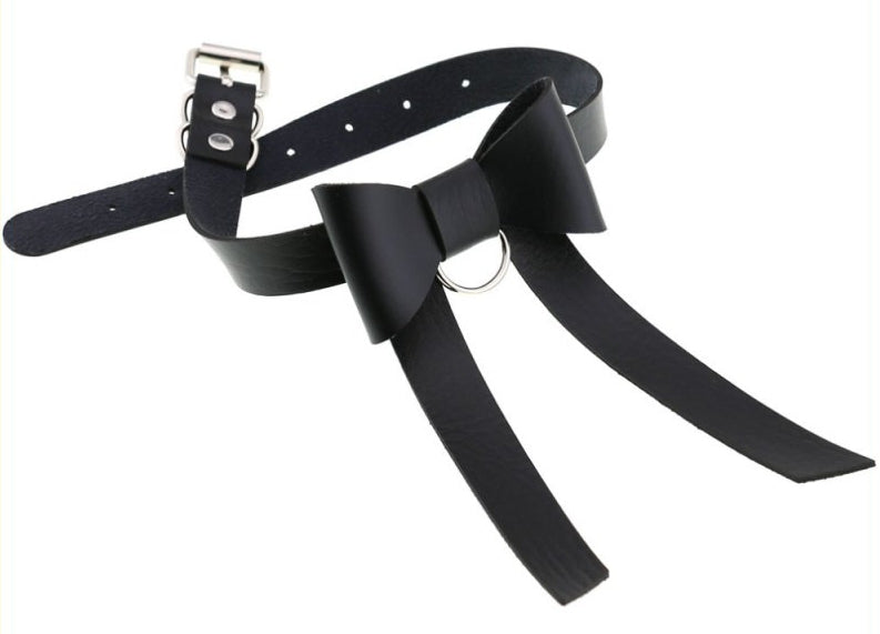 Ras de cou Bow Night Noir