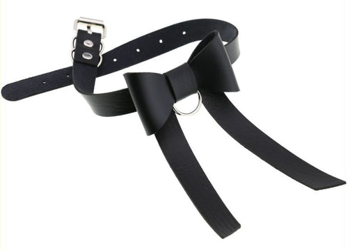 Ras de cou Bow Night Noir