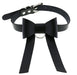 Ras de cou Bow Night Noir