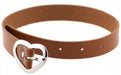 Ras de cou Heart Attach Marron