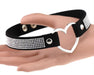 Ras de cou Heart Strass Noir