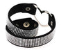 Ras de cou Heart Strass Noir
