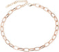 Ras de cou Hollow Ring Rose