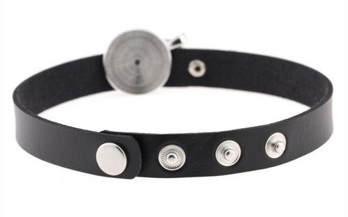 Ras de cou Round Moon Noir