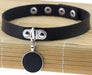 Ras de cou Round Moon Noir