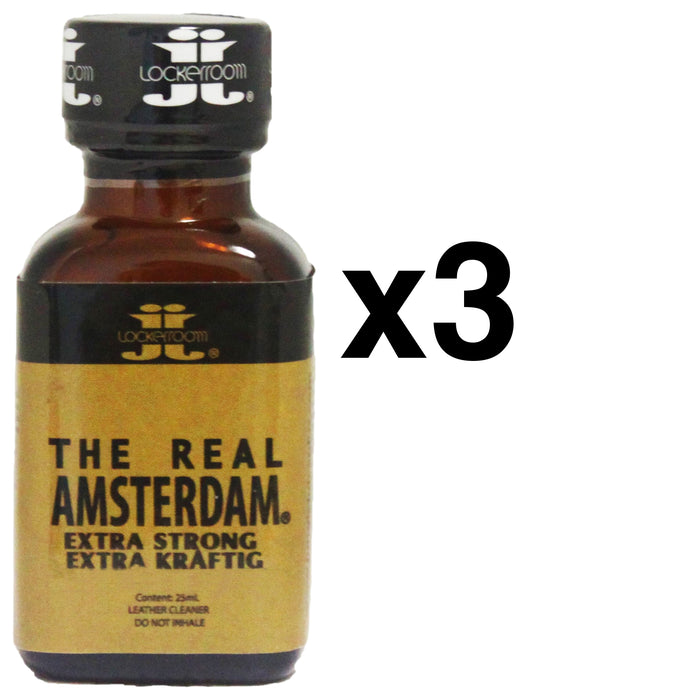 REAL AMSTERDAM Retro 25ml x3