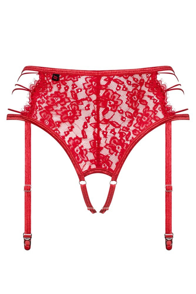 Porte-jarretelles Rediosa Rouge