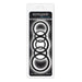 Lot de 6 cockrings silicone