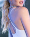 Robe courte Edana - Blanche