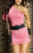 Robe courte - Rose