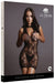 Robe High Neck Lace Noir