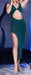 Robe longue Kinga - Emeraude