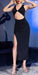 Robe longue Kinga - Noire
