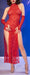 Robe Longue PAOLINA Rouge