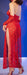 Robe Longue PAOLINA Rouge