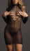 Robe manches longues Myrajane - Noir