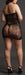 Robe sexy Grande Taille Strapless - Noir