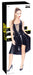Robe Vinyl Dress Bohemia Noire
