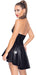 Robe Vinyl Dress Net Noire
